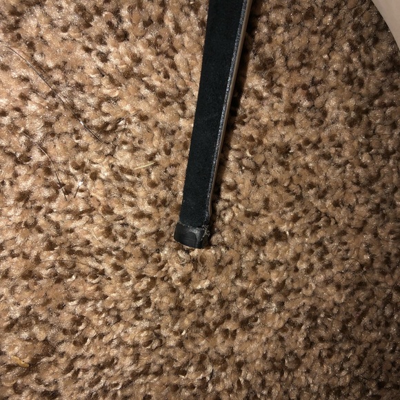 Super cute black lace up Steve Madden bootie heel - Picture 4 of 5